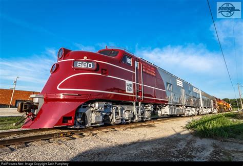 Elegant EMD E6A locomotive in Kansas City, Missouri