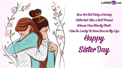 National Sisters Day 2023 Greetings And Quotes Wish Happy Sisters Day