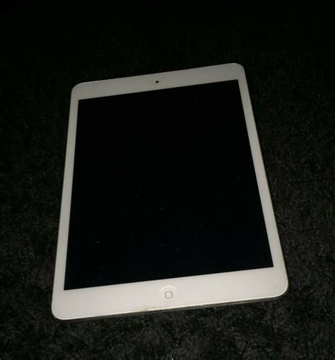 Apple Ipad Mini Md531ll A 16GB Wi Fi Only White Silver EBay