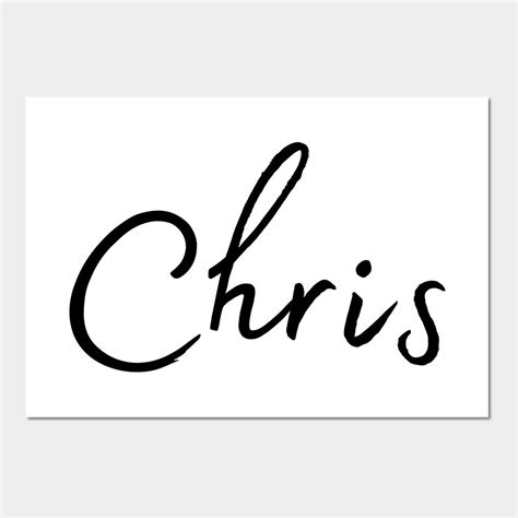 Chris Name Calligraphy by word-minimalism | Chris name, Names, Name ...