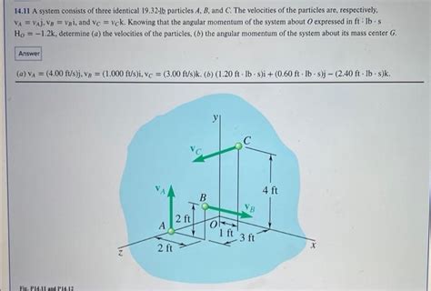 Solved A System Consists Of Three Identical Lb Chegg