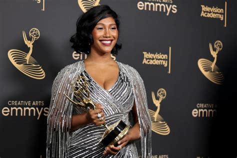 Taylor Simone Ledward Accepts Chadwick Boseman’s Posthumous Emmy