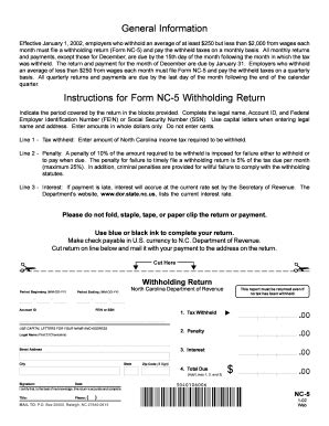 nc form fill  printable fillable blank pdffiller