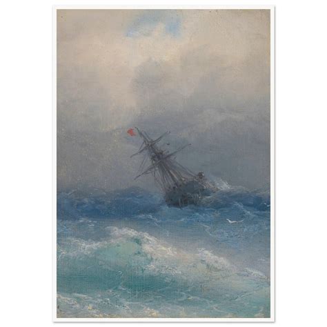 Shipwreck Art Print Ivan Konstantinovich Aivazovsky Quipham Collections