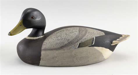 Lot Ken Harris Mallard Drake Decoy Length