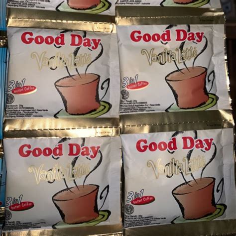 Jual Goodday Kopi Good Day Sachet Gooday Vanilla Late Dan Mocacino