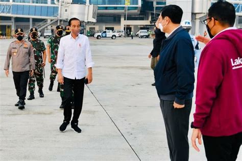 Presiden Jokowi Tinjau Dan Resmikan Sejumlah Infrastruktur Di Sumut