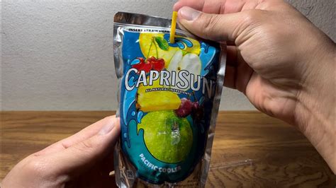 Capri Sun Pacific Cooler POV Mukbang ASMR YouTube