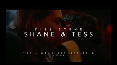 Shane And Tess First Kiss The L Word Generation Q 2x04 YouTube