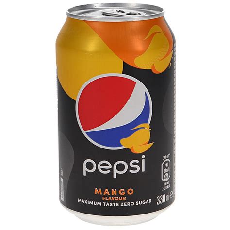 Pepsi Max Mango 330 Ml Pepsi Matsmart