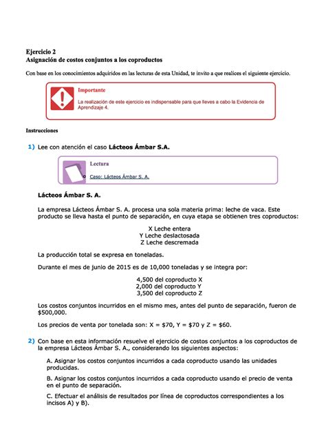 Ejercicio Respuestas Contabilidad De Costos Uveg Studocu