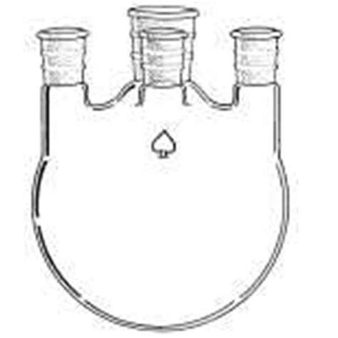 Ace Glass Flask Round Bottom Four Neck Ml Center