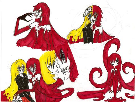 The Her Creepypasta Sketches By Himekohimemiya1313 On Deviantart