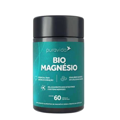 Bio Magn Sio C Psulas Suplemento Alimentar De Magn Sio