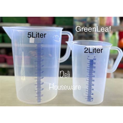 Jual Gelas Takar Gelas Ukur Plastik L L Liter Kota Medan