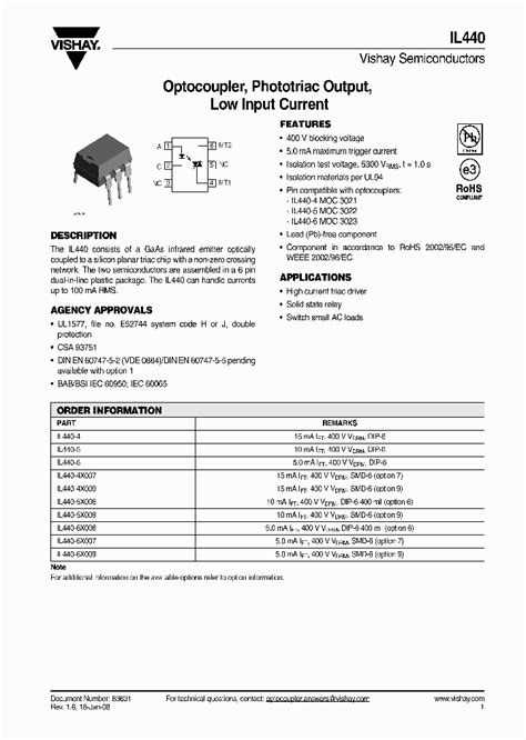 IL440_4173010.PDF Datasheet Download --- IC-ON-LINE