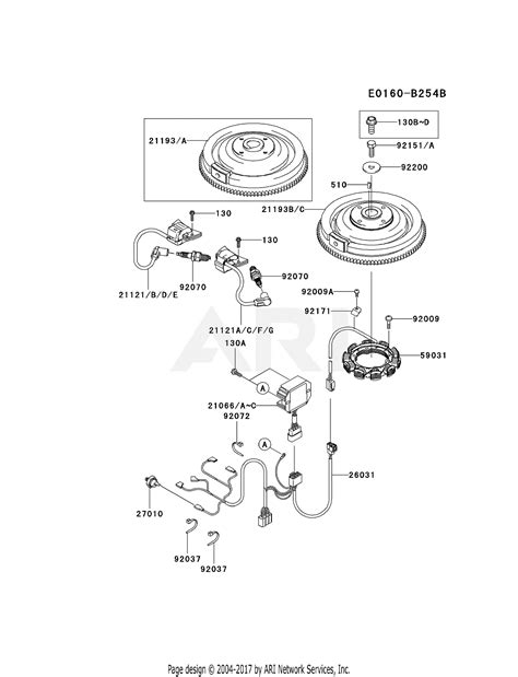 Kawasaki Fd731v Bs05 4 Stroke Engine Fd731v Parts Diagram For Electric Equipment