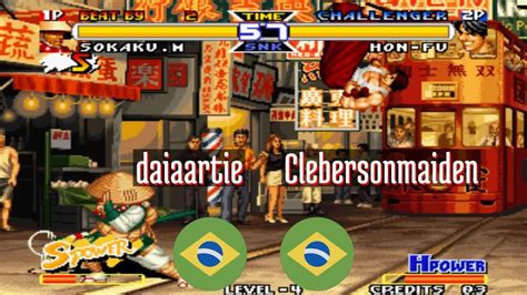 Real Bout Fatal Fury Sp Daiaartie Br Vs Clebersonmaiden Br