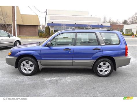 2004 Pacifica Blue Pearl Subaru Forester 2 5 XS 25500854 Photo 5