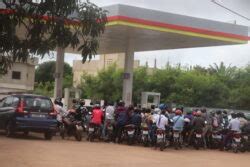 P Nurie De Carburant Situation Dans Les Principales Localit S Du Pays