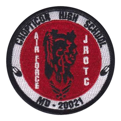 Afjrotc Md 20021 Chopticon High School Patch Air Force Junior Reserve