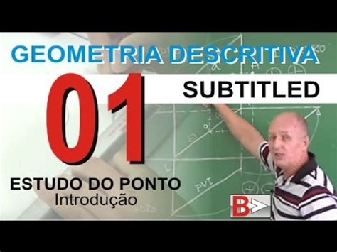 Geometria Descritiva Estudo Do Ponto Introdu O O M Todo De Monge