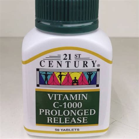 21st Century Vitamin C 1000mg Prolonged Release 50 S Shopee Malaysia