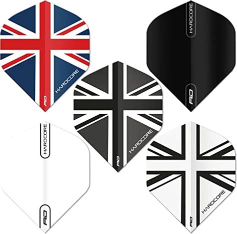 Red Dragon Hardcore Selection Pack Extra Thick Standard Dart Flights Darts For Sale