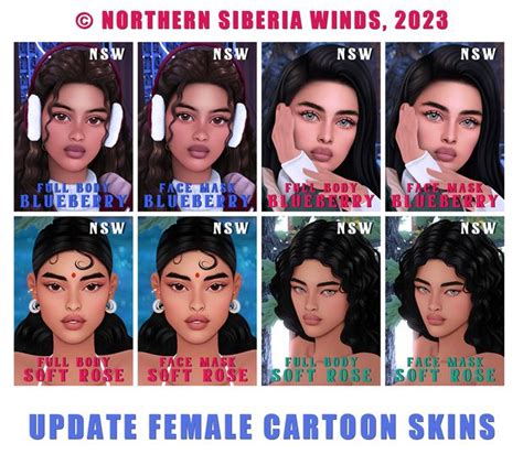 Get More From Northern Siberia Winds On Patreon The Sims 4 Skin Sims