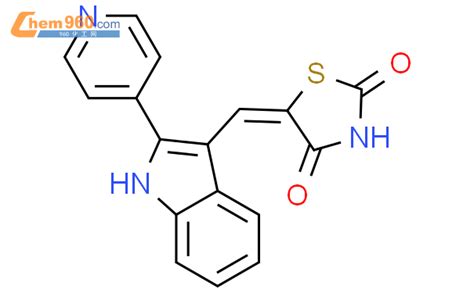 720695 08 9 2 4 Thiazolidinedione 5 2 4 Pyridinyl 1H Indol 3 Yl