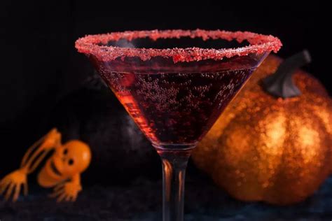 Celebrate Halloween With Bubbly Vampire S Kiss Martini Recipe