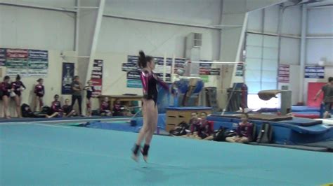 Gymnastics Level Floor Routine Hearts And Flowers Competition