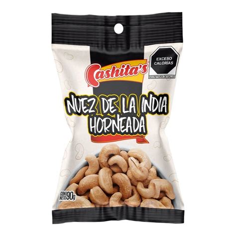 Nuez De La India Cashitas Horneada 90 G Walmart