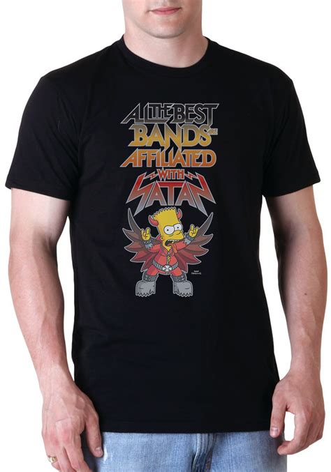 All the Best Bands T-Shirt | Simpsons Apparel