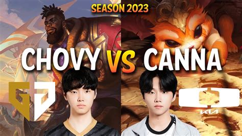 Gen Chovy Vs Dk Canna Chovy K Sante Vs Canna Gnar Top Patch