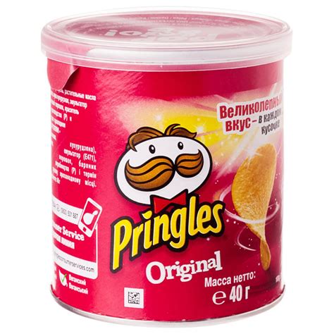 Чипсы Pringles оригинальный вкус 40 г. купить по цене 65 р ☛ Доставка ...
