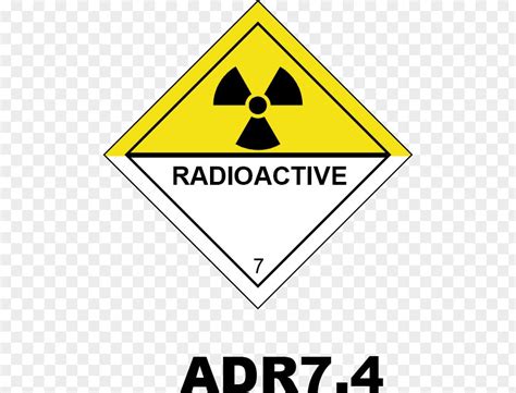 Soft Sister HAZMAT Class 7 Radioactive Substances Dangerous Goods Label