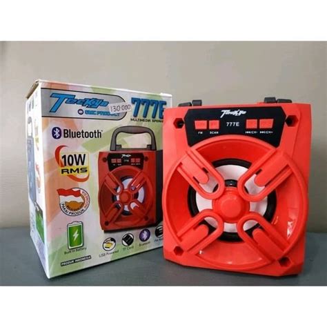 Jual Speaker Teckyo E Gmc Super Bas Banget Bluetooth Usb Fm Portable