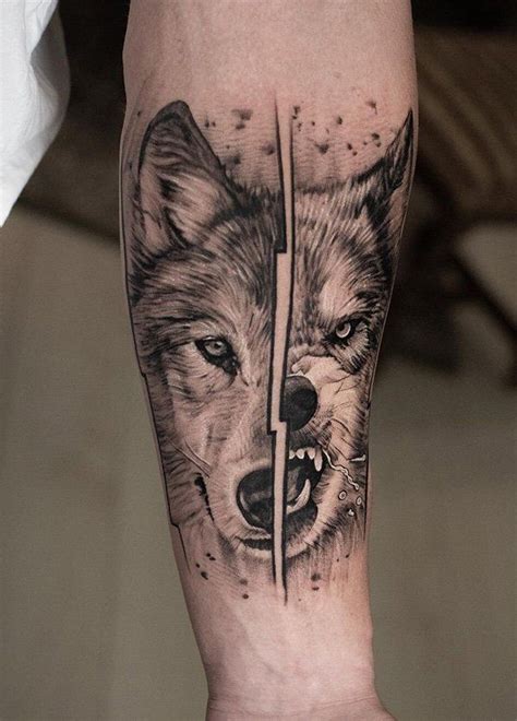 100 exciting wolf tattoos for men unique gallery the trend scout – Artofit