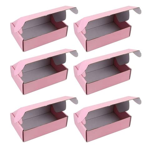 Pink Corrugated Boxes