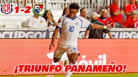 PANAMÁ VENCE A COSTA RICA EN COPA DE ORO 2023 FASE DE GRUPOS EN ZONA