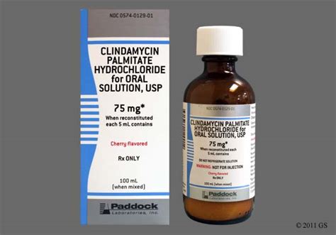 Clindamycin Palmitate Hydrochl 75mg5ml Granules Oral Sol 154690