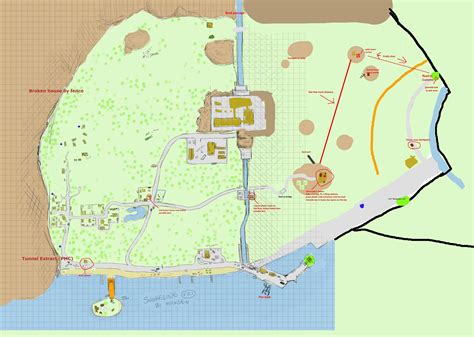 where is wrecked road for shorelines? : EscapefromTarkov