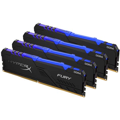 32GB Kingston FURY RGB DDR4-2666 DIMM CL16 Quad Kit - DDR4-2666 (PC4 ...