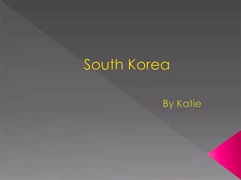 Ppt South Korea Powerpoint Presentation Free Download Id2340840