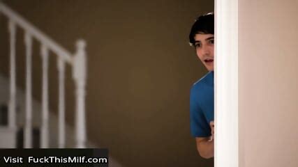 Naughty MILF Siri Dahl S Caught Naked In The Kitchen Pervert Stepson Banged Her Hard