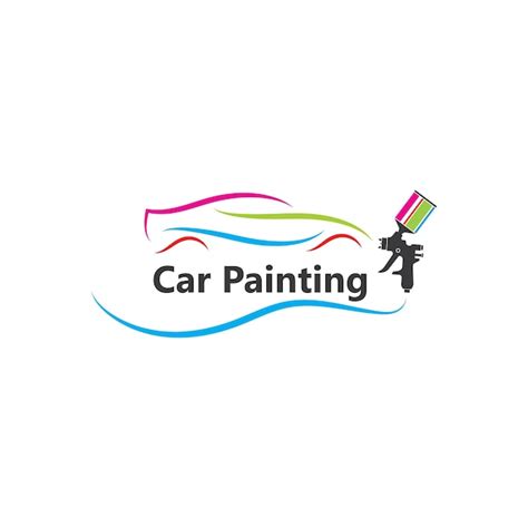 Premium Vector Car Paint Vector Illustration Design