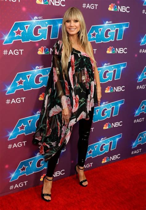 Heidi Klum America S Got Talent Season 17 Live Show Red Carpet 09 06