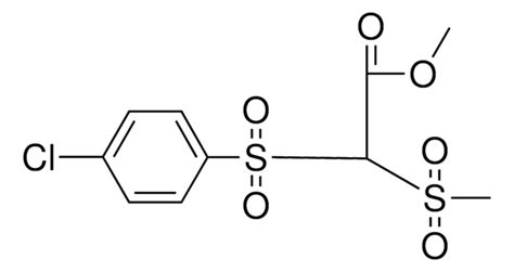 4 CHLORO BENZENESULFONYL METHANESULFONYL ACETIC ACID METHYL ESTER