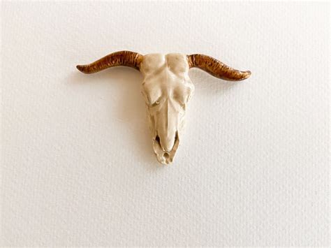 Ceramic Longhorn Cow Skull Tile for Mosaics Murals Backsplash - Etsy